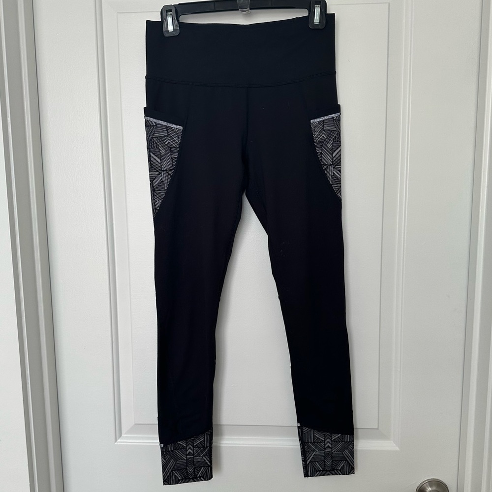 Athleta Leggings with Reflective Details for Runners Size S